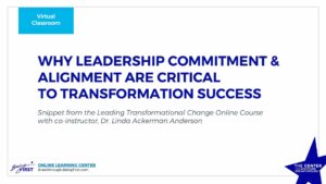 Why Leadership Commitment is Critical to Transformation